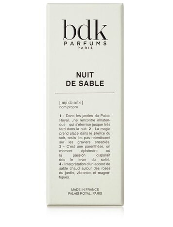 BDK - nuit de sable